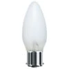 BELL 00260 - 25W 240V BC B22 Frosted White 35mm Candle Light Bulb 1 BELL 00260 - 25W 240V BC B22 Frosted White 35mm Candle Light Bulb -Philips Shop 0 0 0 00260 35mm candle frost bc