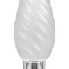 Luxram 25W 240V SES E14 Twisted Pearl Matt Candle Light Bulb -Philips Shop 0 0 2 028612025 wb