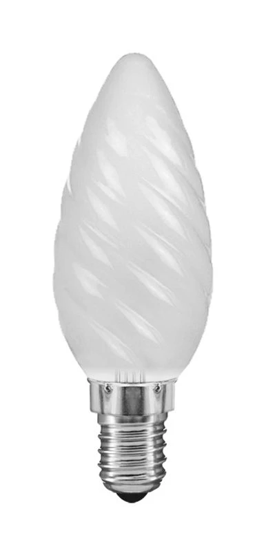 Luxram 25W 240V SES E14 Twisted Pearl Matt Candle Light Bulb 3 Luxram 25W 240V SES E14 Twisted Pearl Matt Candle Light Bulb