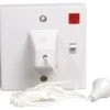 45A (amp) Double Pole Ceiling Switch 1 Way + Neon -Philips Shop 0 0 5 05046