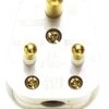 Plug Round Pin 5A White -Philips Shop 0 0 5 05091