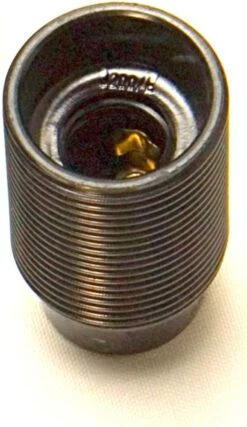Continental Lampholder 10mm SES Threaded Skirt Black