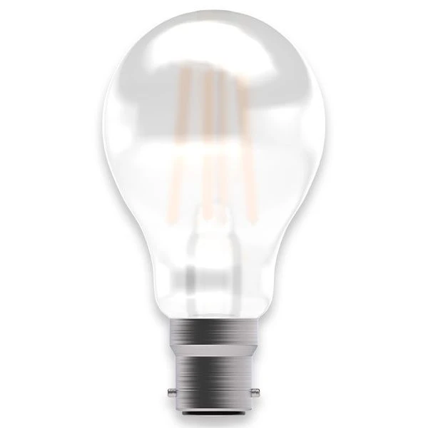 BELL 05288 6W LED Filament Satin GLS Dimmable - BC B22, 2700K 3 BELL 05288 6W LED Filament Satin GLS Dimmable - BC B22, 2700K