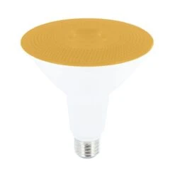 Integral LED PAR38 Amber 15W = 135W ES/E27 Outdoor Spot Lamp (non-dim) -Philips Shop 1 5 15w led par38 bulb amber ip65 non dimmable 135w 14207 2000 p9099 v1592588529