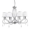 Searchlight 1038-8CC Simplicity Ceiling Light -Philips Shop 1 1 0 1038 8cc
