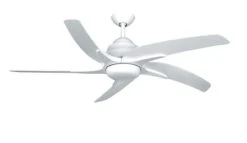 Fantasia 116004 Viper Plus White 44'' Ceiling Fan With LED Lights