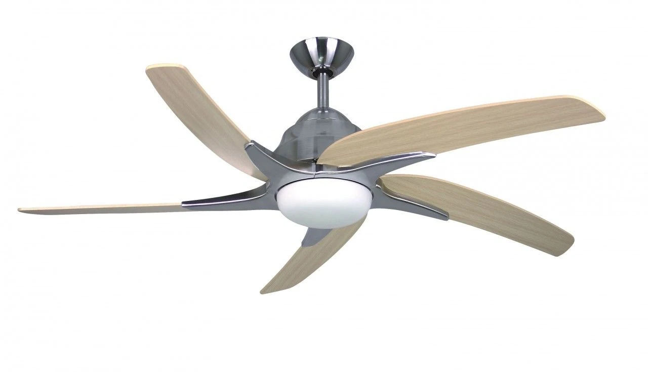 Fantasia 116028 Viper Plus Stainless Steel 44'' Ceiling Fan With LED Lights 3 Fantasia 116028 Viper Plus Stainless Steel 44'' Ceiling Fan With LED Lights