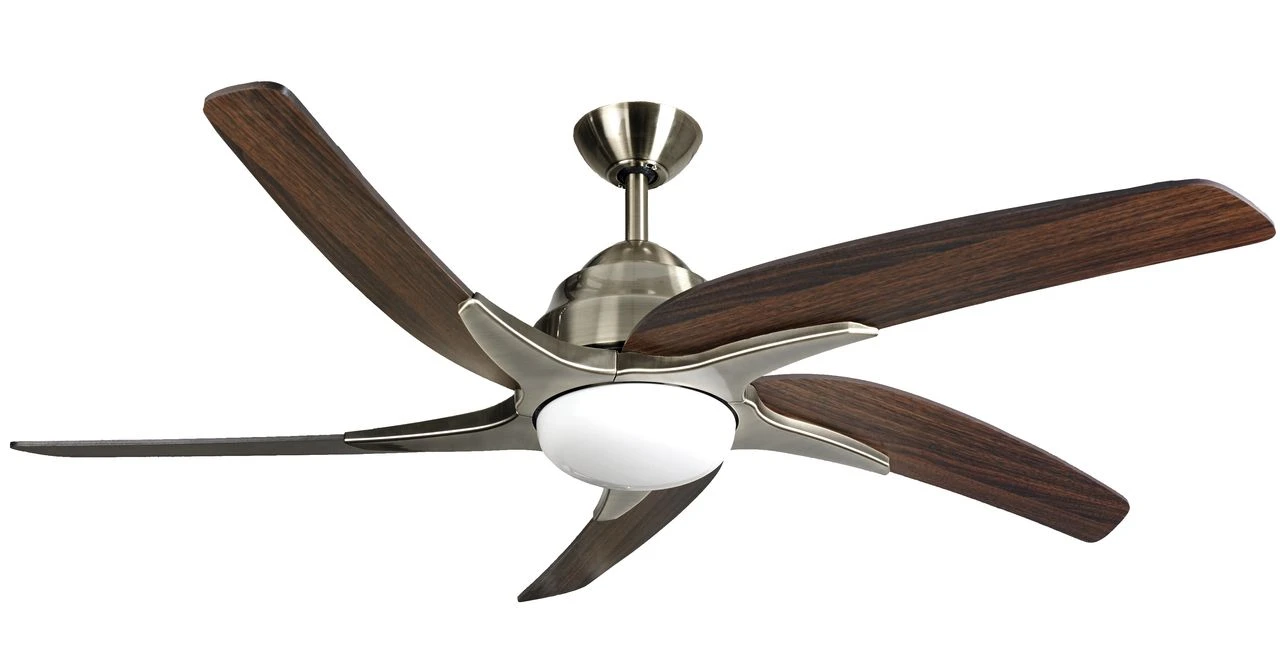 Fantasia 116035 Viper Plus Antique Brass / Dark Oak 44'' Ceiling Fan With LED Lights 3 Fantasia 116035 Viper Plus Antique Brass / Dark Oak 44'' Ceiling Fan With LED Lights