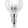 Philips 18W = 23W SES/E14 Energy Saver Halogen Round Clear Golf Ball -Philips Shop 1 1 9 19568925 philips 1