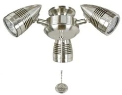 Fantasia 220473 Ceiling Fan Light - Sorrento 3 Light Cluster Brushed Nickel