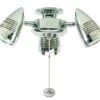 Fantasia 220527 Ceiling Fan Light - Sorrento 3 Light Cluster Stainless Steel -Philips Shop 2 2 2 220527