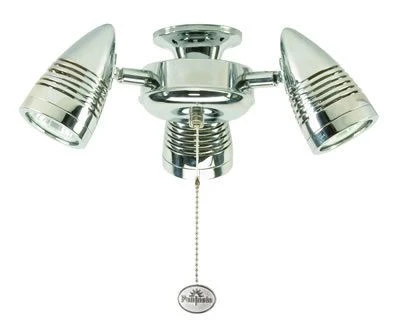 Fantasia 220527 Ceiling Fan Light - Sorrento 3 Light Cluster Stainless Steel 3 Fantasia 220527 Ceiling Fan Light - Sorrento 3 Light Cluster Stainless Steel
