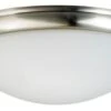 Fantasia 221302 Ceiling Fan Light - Aries Shallow Bowl Light Brushed Nickel 2 Fantasia 221302 Ceiling Fan Light - Aries Shallow Bowl Light Brushed Nickel -Philips Shop 2 2 2 221302