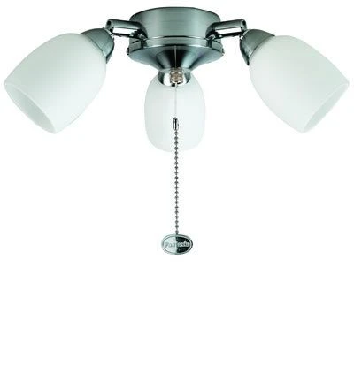 Fantasia 221470 Ceiling Fan Light - Amorie 3 Light Cluster Stainless Steel 3 Fantasia 221470 Ceiling Fan Light - Amorie 3 Light Cluster Stainless Steel