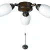Fantasia 221500 Ceiling Fan Light - Amorie 3 Light Cluster Chocolate Brown -Philips Shop 2 2 2 221500