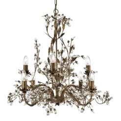 Searchlight 2498-8BR Almandite Ceiling Light