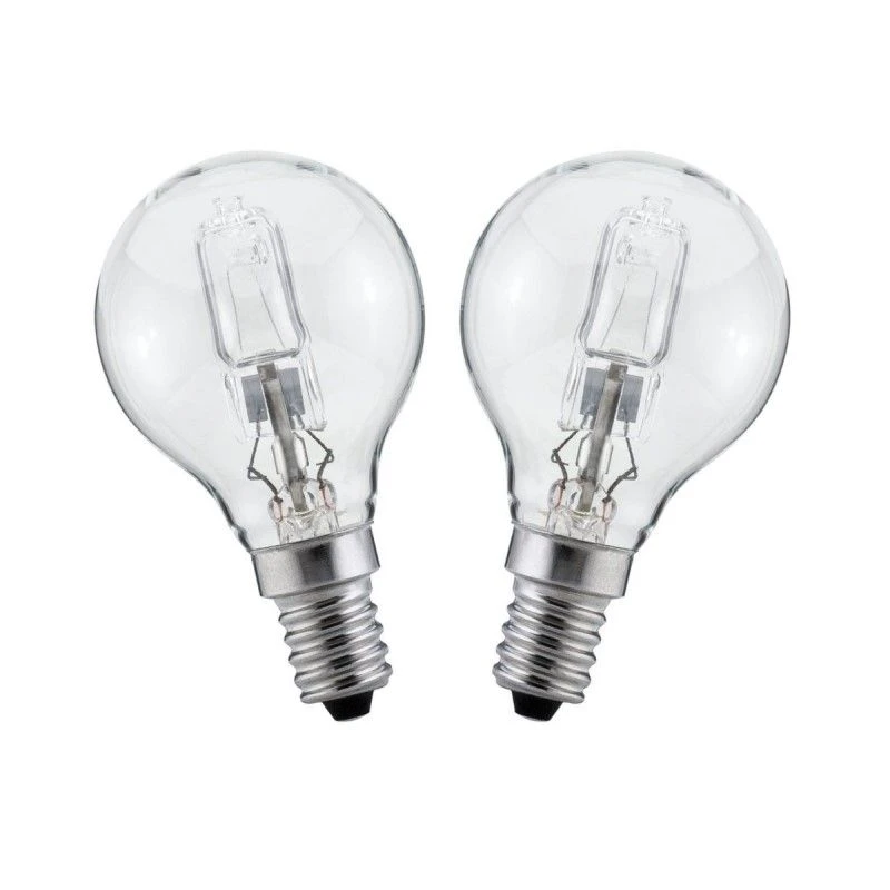 Philips Neolux 30W = 40W 230V SES E14 Golf Ball Dimmable Halogen Light Bulbs Twin Pack 3 Philips Neolux 30W = 40W 230V SES E14 Golf Ball Dimmable Halogen Light Bulbs Twin Pack