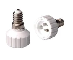 E14 To GU10 Lamp Holder Adapter / Light Bulb Adapter