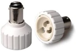 B15 To GU10 Lamp Holder Adapter/Convertor