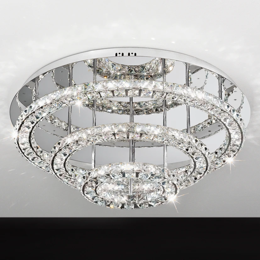 Eglo 39002 TONERIA LED Glass Crystal Ceiling Light 3 Eglo 39002 TONERIA LED Glass Crystal Ceiling Light