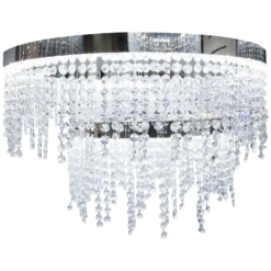 Eglo 39281 ANTELAO LED Cluster Chrome Clear Ceiling Pendant
