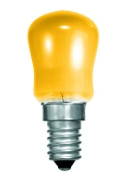 BELL 02620 15W Small Sign Pygmy Light Bulb - SES E14, Amber