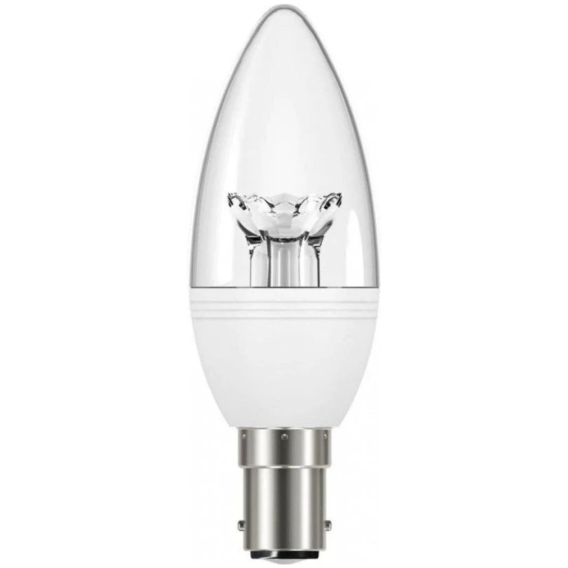 Venture DOM109 - 3.4W 240V SBC B15 38mm Clear Candle Light Bulb, Cool White 5000K 4 Venture DOM109 - 3.4W 240V SBC B15 38mm Clear Candle Light Bulb, Cool White 5000K - Image 2
