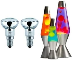 Various 2X 30W R39 Dimmable Reflector Spot Lights/Lava Lamp Bulbs SES E14
