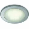 Firstlight 6031BS 9W GX53 Bathroom IP44 Brushed Steel Round Downlight - 93mm Cutout -Philips Shop 6 6 0 6031bs
