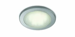 Firstlight 6031BS 9W GX53 Bathroom IP44 Brushed Steel Round Downlight - 93mm Cutout