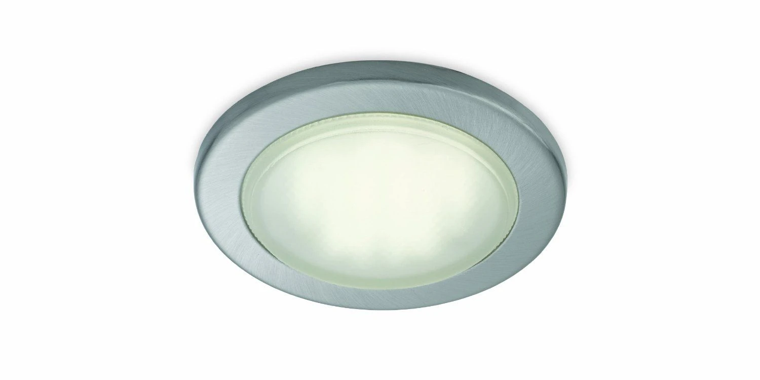 Firstlight 6031BS 9W GX53 Bathroom IP44 Brushed Steel Round Downlight - 93mm Cutout 3 Firstlight 6031BS 9W GX53 Bathroom IP44 Brushed Steel Round Downlight - 93mm Cutout