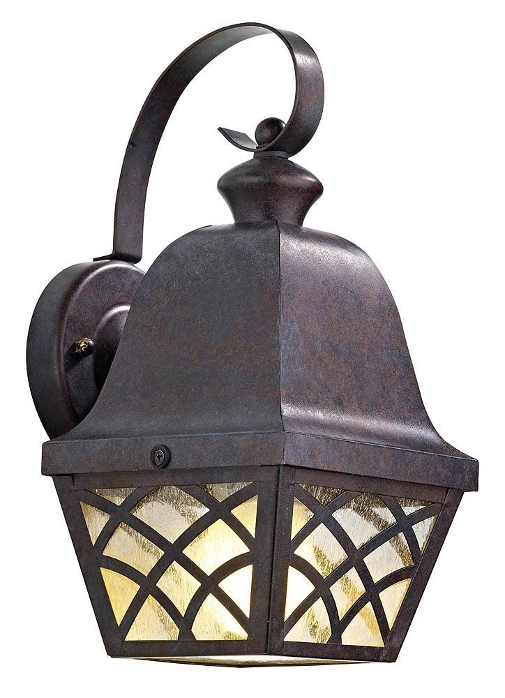 DAR Wexford 1 Light Lattice Lantern Bronze Outdoor Wall Light 3 DAR Wexford 1 Light Lattice Lantern Bronze Outdoor Wall Light