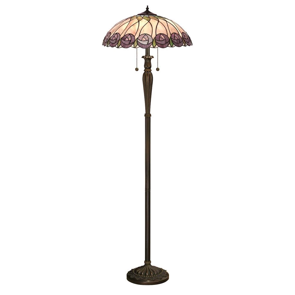 Interiors 1900 T049SH50-T046FB Tiffany Hutchinson Floor Lamp 4 Interiors 1900 T049SH50-T046FB Tiffany Hutchinson Floor Lamp - Image 2