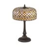 Interiors 1900 TO21M-DB405M Tiffany Mille Feux Medium Table Lamp -Philips Shop 6 6 4 64278