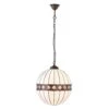 Interiors 1900 67049-LF1TL Tiffany Fargo Medium Globe 1Lt Pendant -Philips Shop 6 6 7 67045