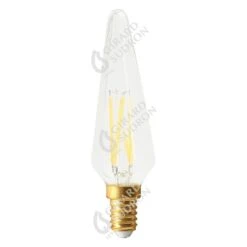 Girard Sudron LED 4W SES/E14 Pyramid Filament Candle Extra Warm White 2700K Dimmable