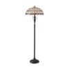 Interiors 1900 69360-DK1F Tiffany Missori Floor Lamp -Philips Shop 7 7 0 70370