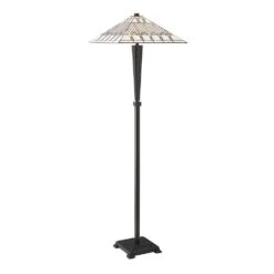 Interiors 1900 68752-68769 Tiffany Mission Floor Lamp