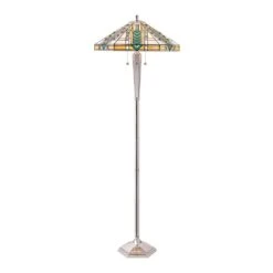 Interiors 1900 70631-69101 Tiffany Lloyd Floor Lamp
