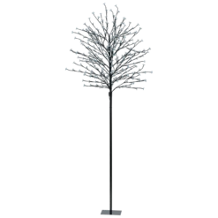 Eglo 75041 Indoor/Outdoor 2.1m 7ft Cool White LEDs Black Tree Post Light