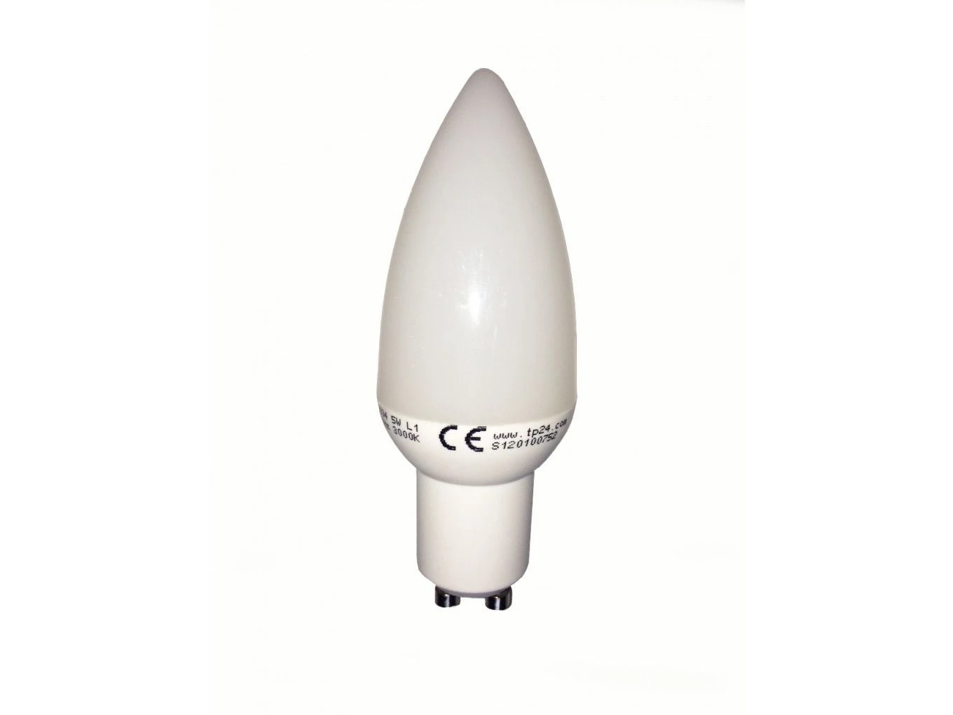 TP24 8034 4w L1/GU10 Frosted LED Candle (4900, 2860 & 2310 Replacement) 3 TP24 8034 4w L1/GU10 Frosted LED Candle (4900, 2860 & 2310 Replacement)