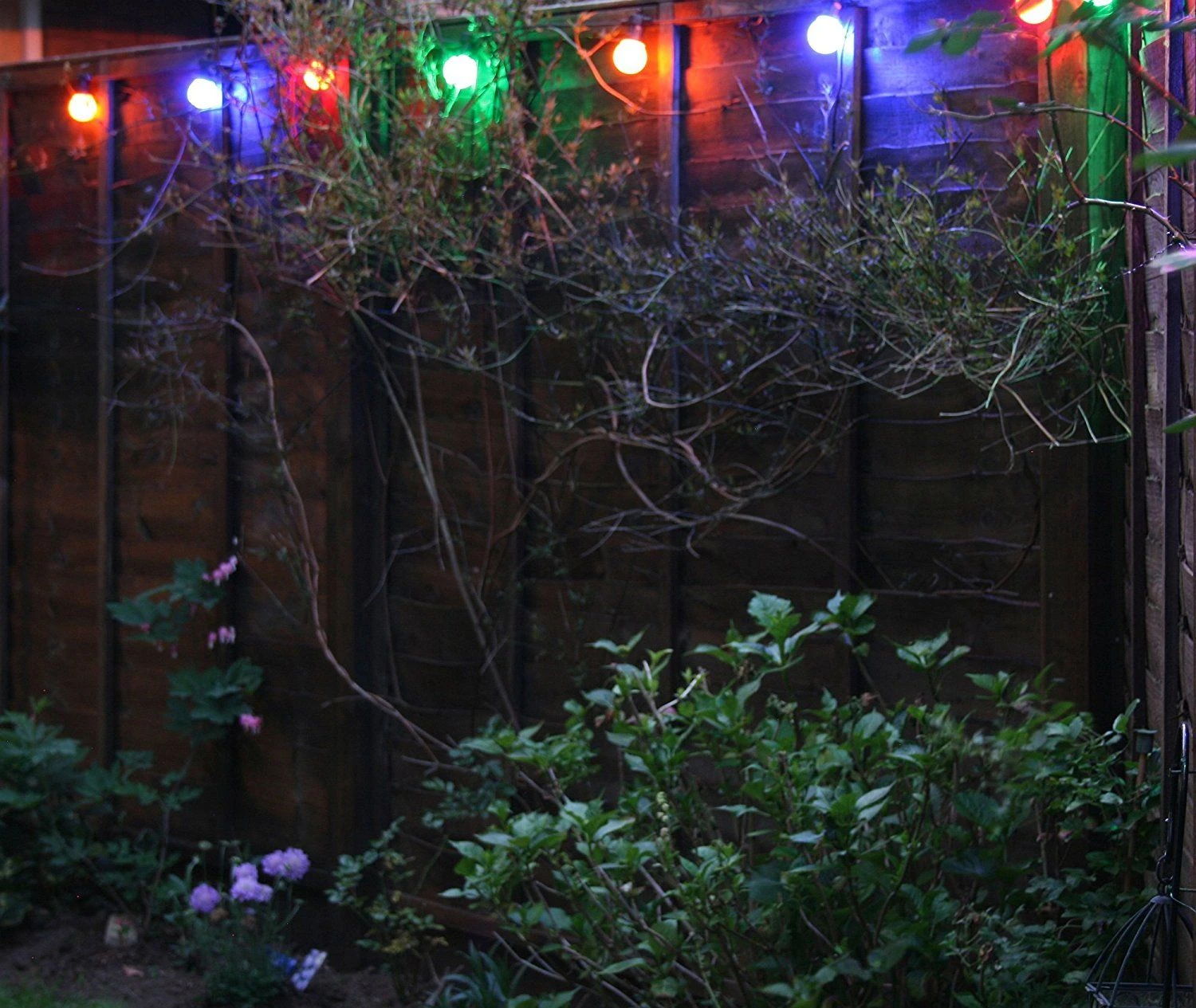 Noma 12m 20 Static Festoon LED Multi Colour Party Lights 4 Noma 12m 20 Static Festoon LED Multi Colour Party Lights - Image 2