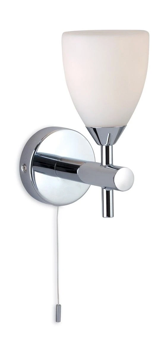 Firstlight 8333CH Abba Bathroom Wall Light Chrome With Opal Glass (Switched) 3 Firstlight 8333CH Abba Bathroom Wall Light Chrome With Opal Glass (Switched)