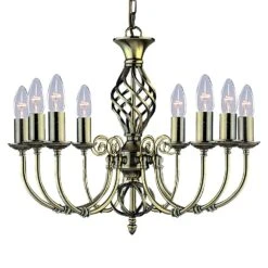 Searchlight 8398-8 Zanzibar Ceiling Light