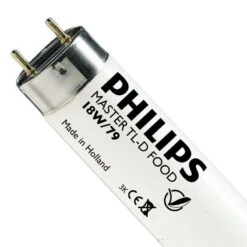Philips Master TL-D 18W/79 590mm T8 Fluorescent Tube Food Lamp -Philips Shop 8 8 7 8711500706218