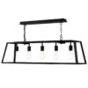 Dar Lighting ACA0522 Academy 5 Light Pendant Black -Philips Shop a a c aca0522