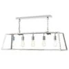 Dar Lighting ACA0544 Academy 5 Light Pendant Stainless Steel -Philips Shop a a c aca0544