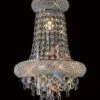Diyas IL31442 Alexandra Polished Chrome/Crystal 3 Light Large Wall Lamp