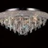 Diyas IL31446 Alexandra Polished Chrome/Crystal 7 Light Ceiling Light