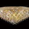 Diyas IL32108 Alexandra French Gold/Crystal 16 Light Ceiling Light
